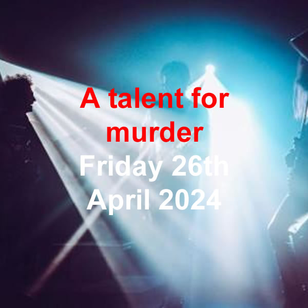 Murder mystery talent for murder 600x600 A talent for murder