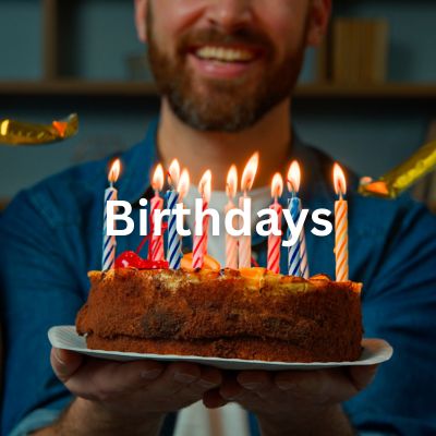 Birthday button